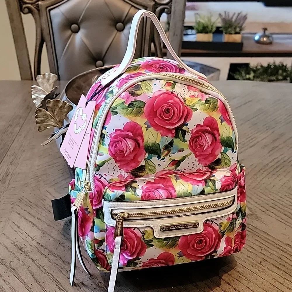 Juicy Couture rose backpack NWT 💖